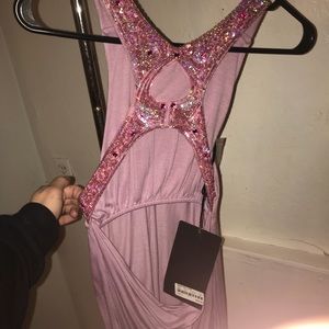 Gorgeous pink beaded top